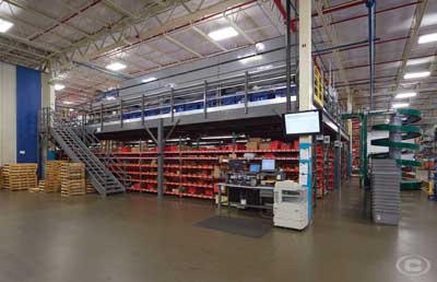 Mezzanines industrial storage solutions