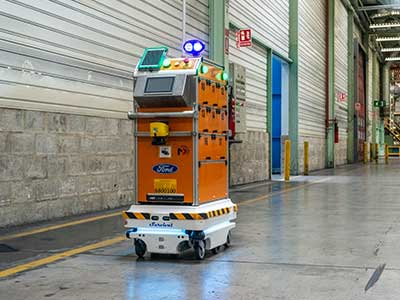 Mobile Robot used by Ford