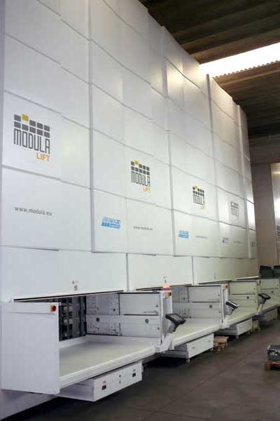 Modula Vertical Lift Module for commercial storage