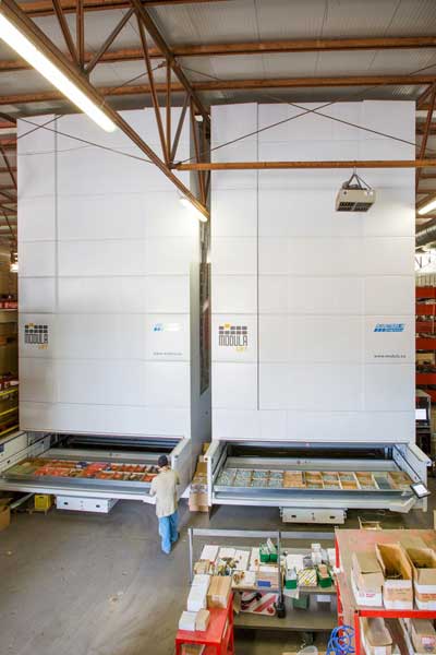 Modula Vertical Lift Module for commercial storage