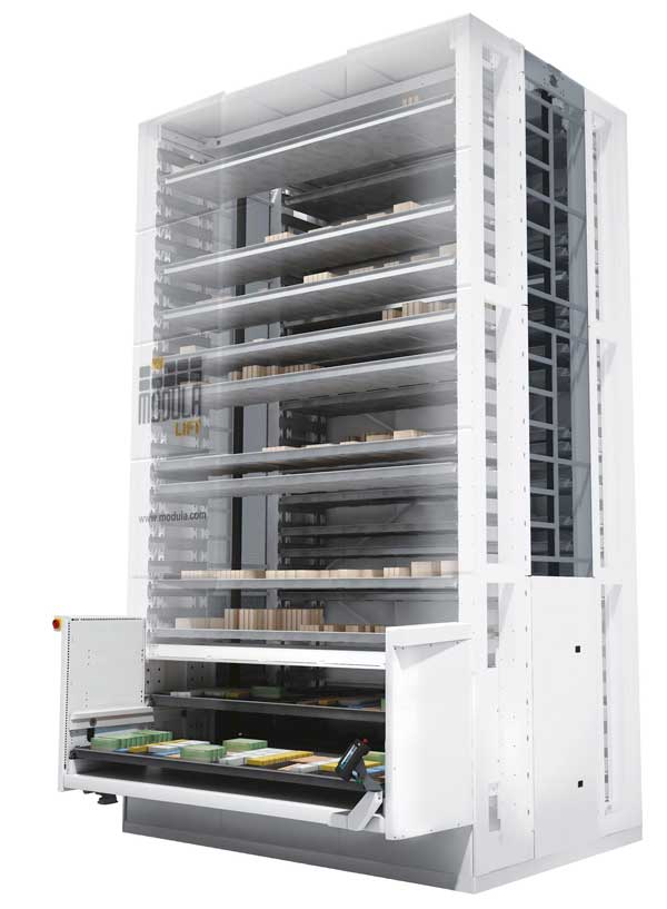 Modula Vertical Lift for commercial storage