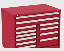 Combination Cabinet, Automotive Storage, American Specialty