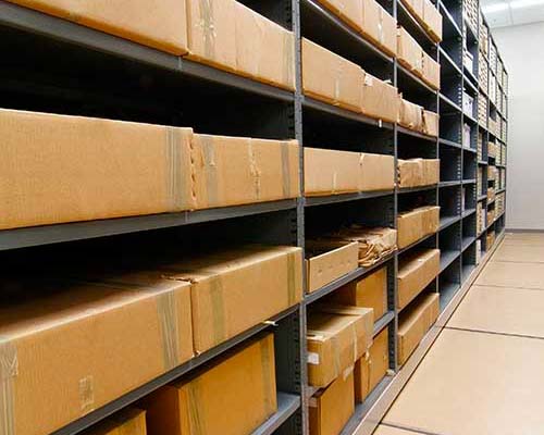 High Density Storage Shelves